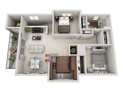 Selway Apartments Two Bedroom One Bathroom